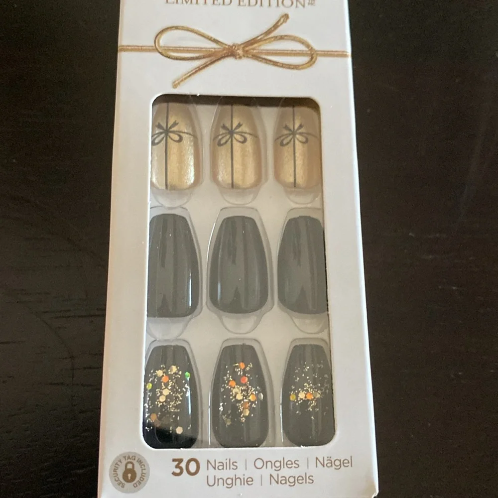 KISS imPRESS PRESS-ON COFFIN STYLE NAILS MANICURE- BUNDLE OF TWO - Picture 4 of 9